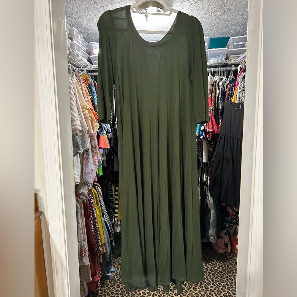 Olive Green Dress 🫒